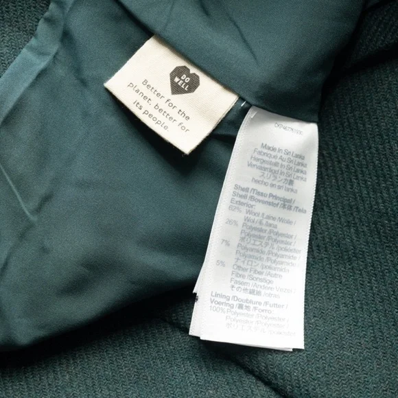 Madewell. Plus size Wool Brushed Dorset Blazer. - Picture 11 of 11